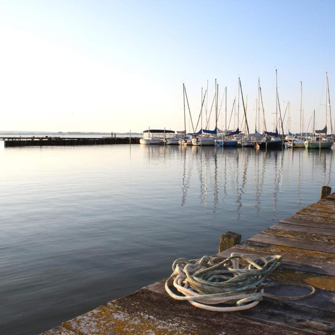 Seeliebe, 300 Meter Zum Wasser, Mit Terrasse Und Garten Lembruch Exterior photo